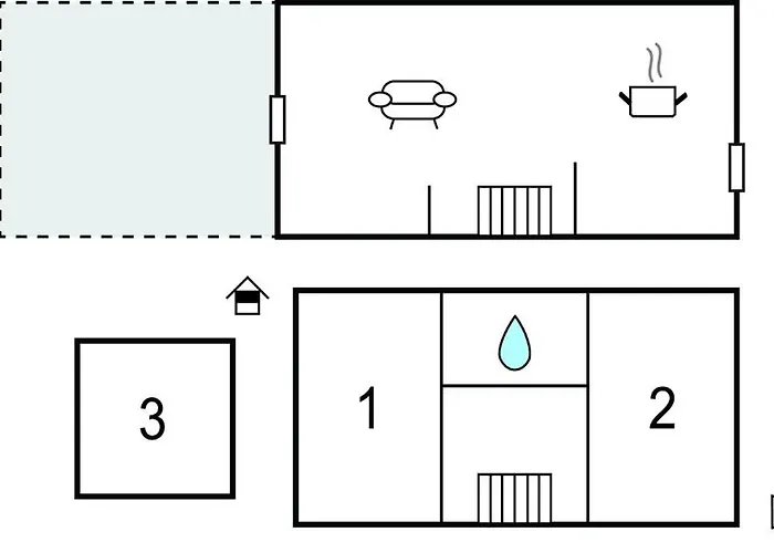 Дом отдыха In With Wifi